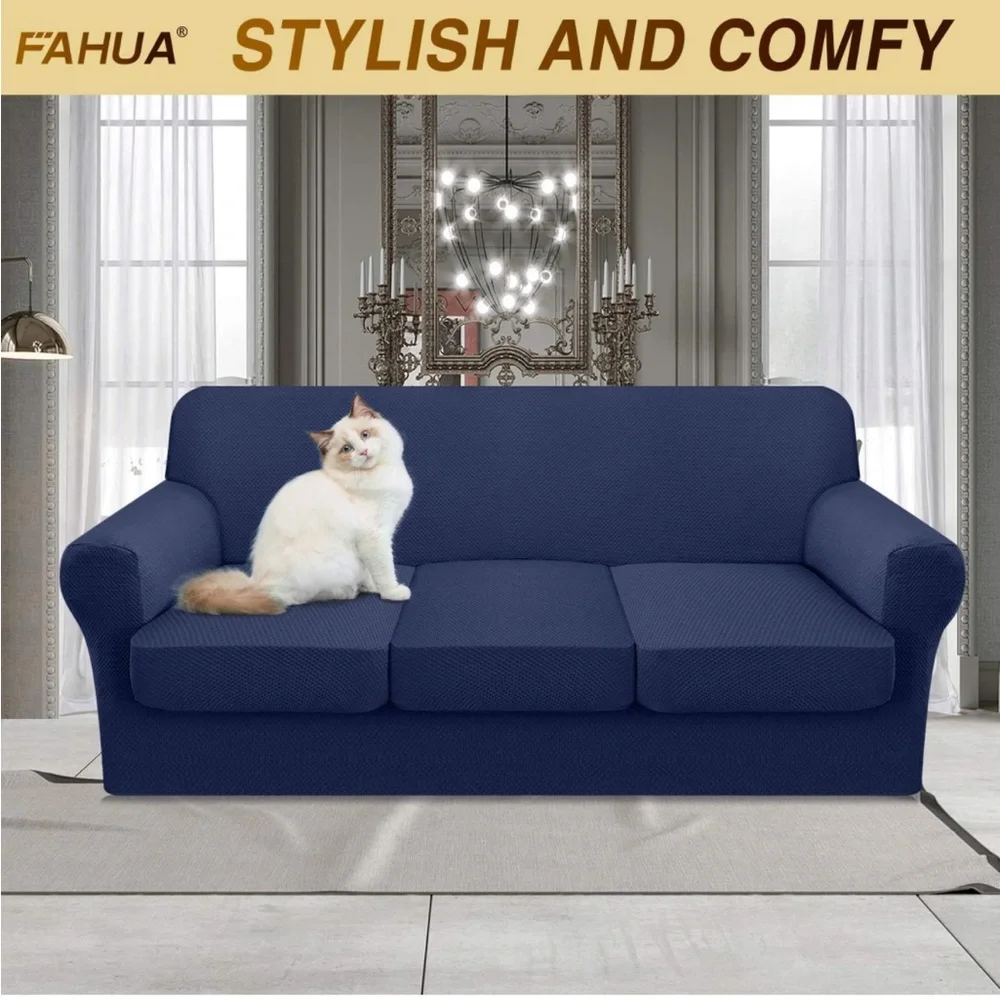 NWT Fahua Sofa Slipcover Brown